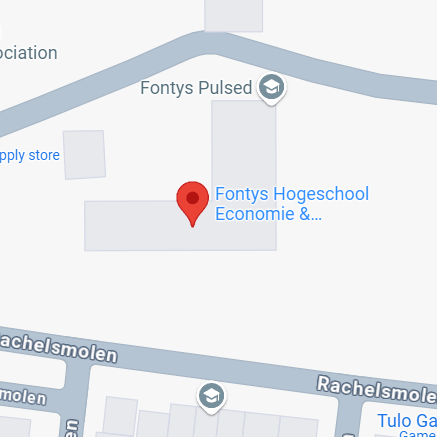 Mini map van het adress van pizzeria