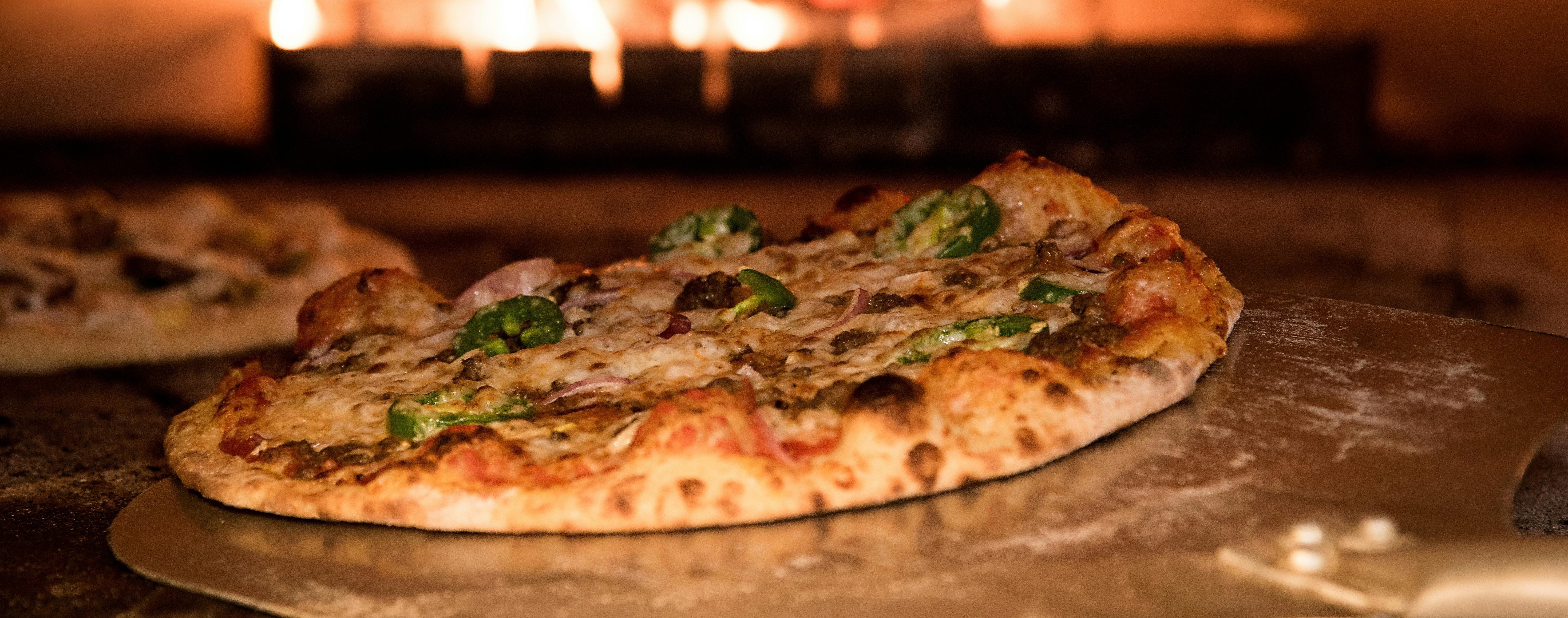 Pizzaschotel met Italiaans eten